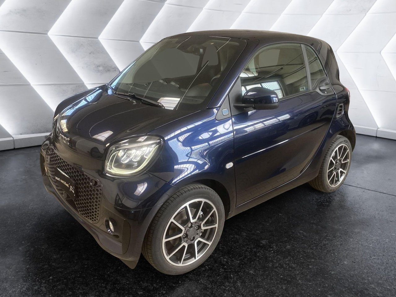Fortwo eq Parisblue Prime 22kW - Mercedes Certified