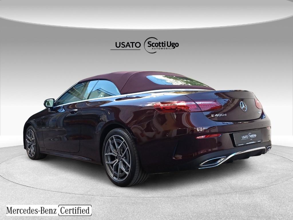 E Cabrio 400 d Premium Plus 4matic 330cv auto my20 - Certified