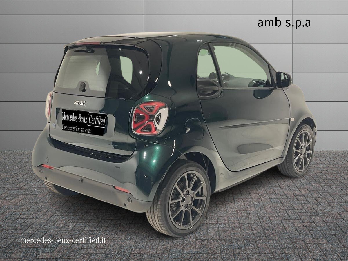 Fortwo eq racingreen 22kW - Certified