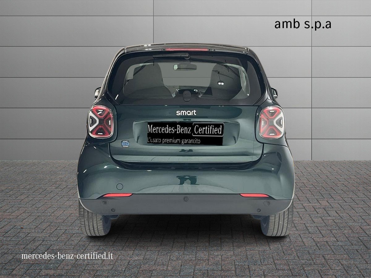 Fortwo eq racingreen 22kW - Certified