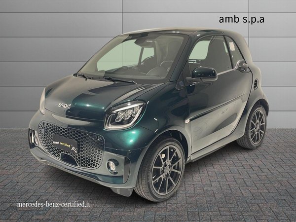 Fortwo eq racingreen 22kW - Certified