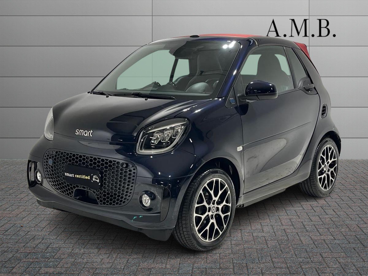 Fortwo Cabrio eq suitegrey-white 22kW - Mercedes Certified