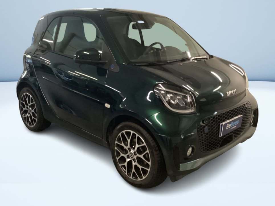Fortwo eq racingreen 22kW - Certified
