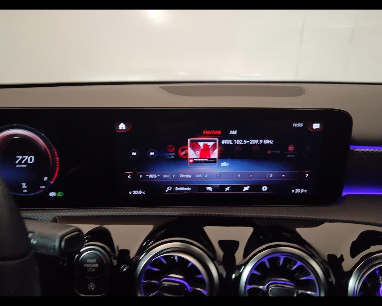 A 180 d Sport Night edition Plus auto - Certified